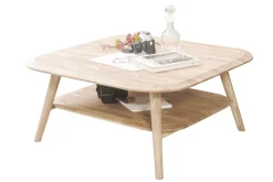 Table basse en chêne massif Escandi 4 - NordicStory
