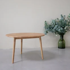 Table basse gigogne en bois massif de chêne Malmo - VESKOR