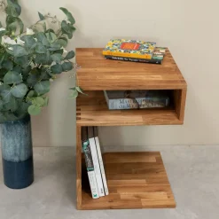 Table d’appoint en bois massif de chêne Sofi – NordicStory