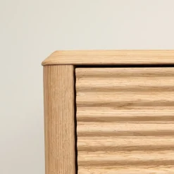 Table de chevet en bois massif de chêne Oxford 2 - NordicStory