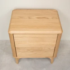 Table de chevet en bois massif de chêne Oxford 2 - NordicStory