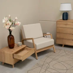 Table de chevet en bois massif Suède 2 – VESKOR