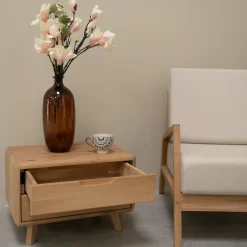 Table de chevet en bois massif Suède 2 – VESKOR