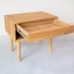 Table de chevet en bois massif de chêne Escandi 2 - NordicStory
