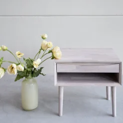 Table de chevet en bois massif de chêne Escandi 2 - NordicStory