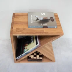 Table de chevet en bois massif de chêne Danemark – NordicStory