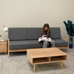 Table de chevet en bois massif Suède 1 – VESKOR