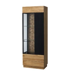 Vitrine en bois de chêne Mozaik 10 - LoftStory
