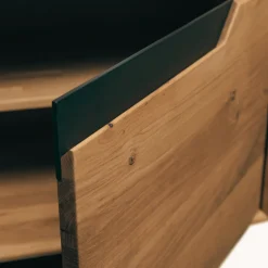 Vitrine en bois massif de chêne Bremen 1 - NordicStory