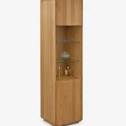 Vitrine en bois massif de chêne Genève 26 - NordicStory