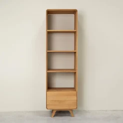 Vitrine en bois massif de chêne Genève 1 - NordicStory