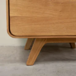 Vitrine en bois massif de chêne Genève 1 - NordicStory