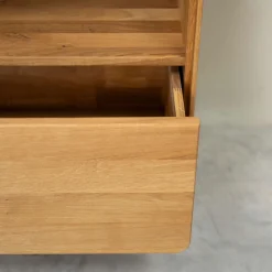 Vitrine en bois massif de chêne Genève 1 - NordicStory